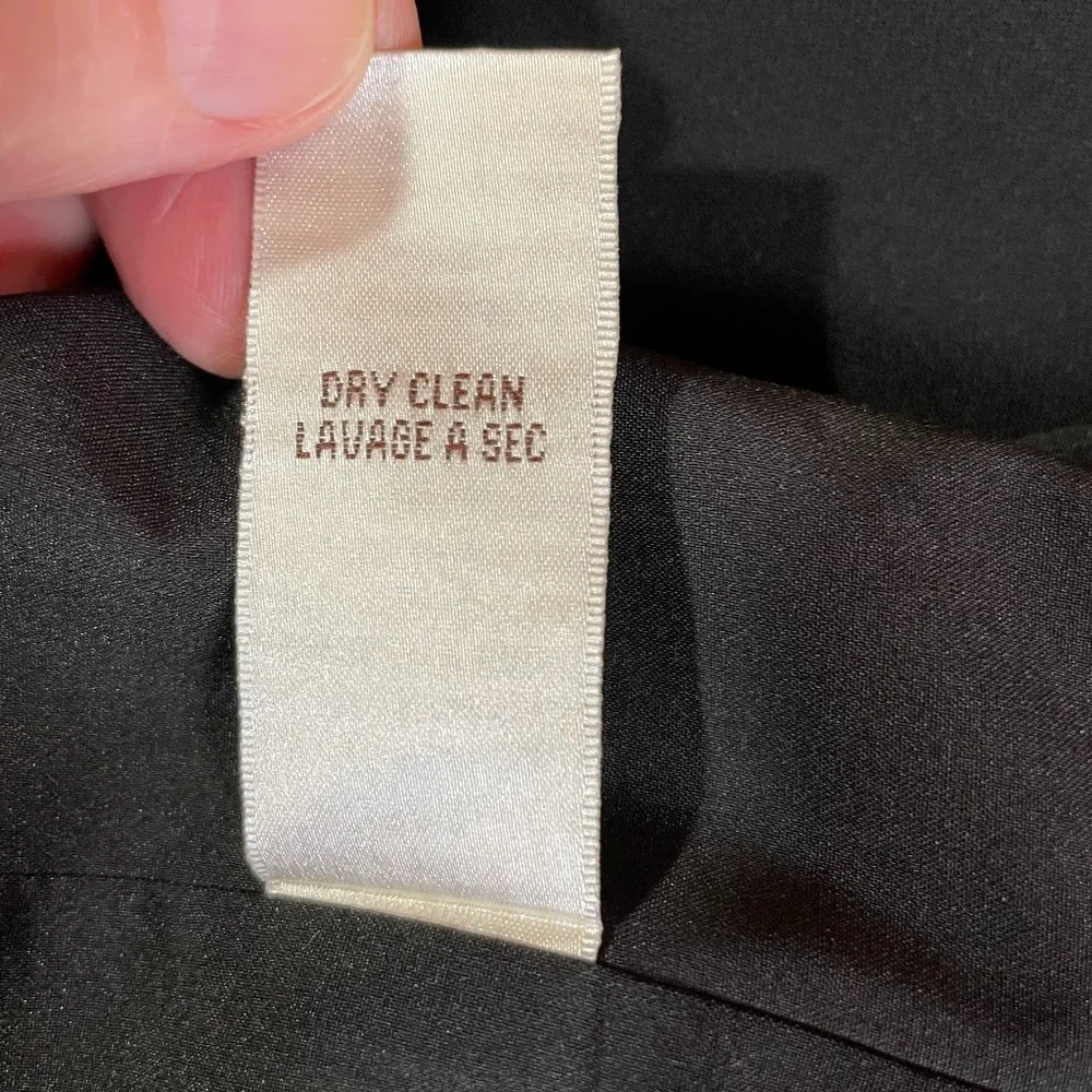 Badgley Mischka Black Formal Maxi Dress Size 8 Black Tie Party Gala Ball Evening - Picture 16 of 16